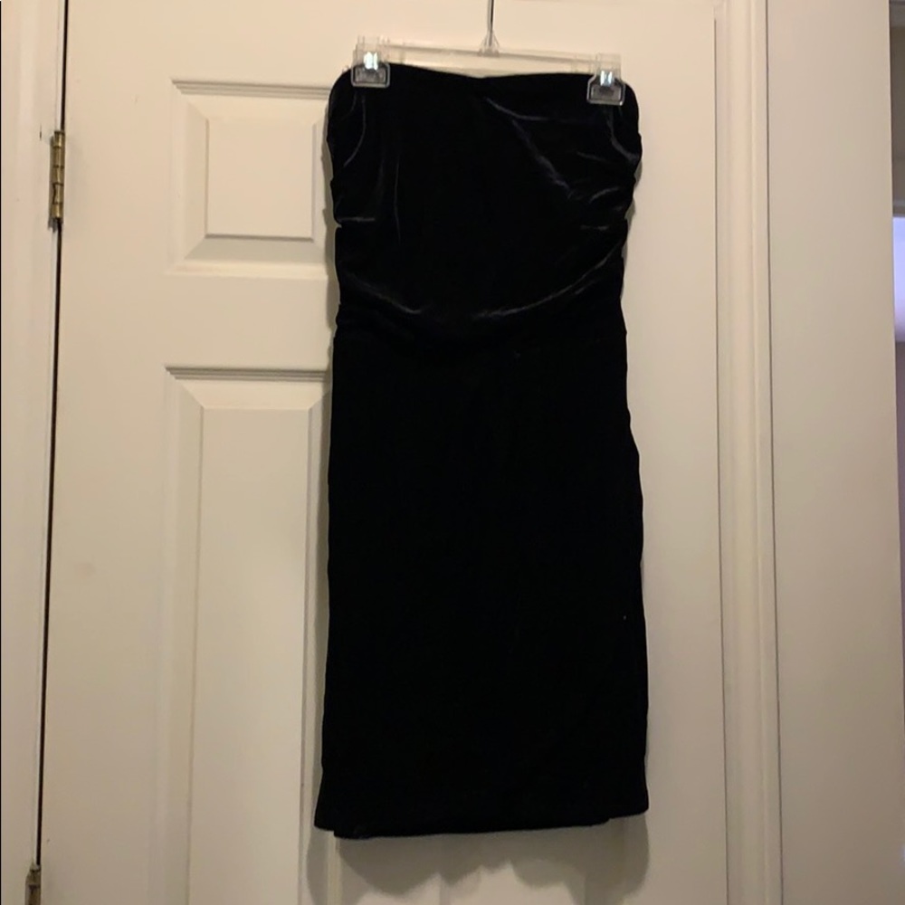 Strapless dress